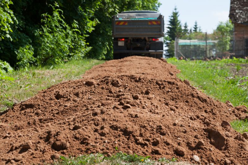 dirt delivery and landscaping