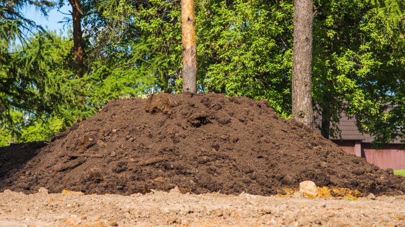 dirt delivery and landscaping